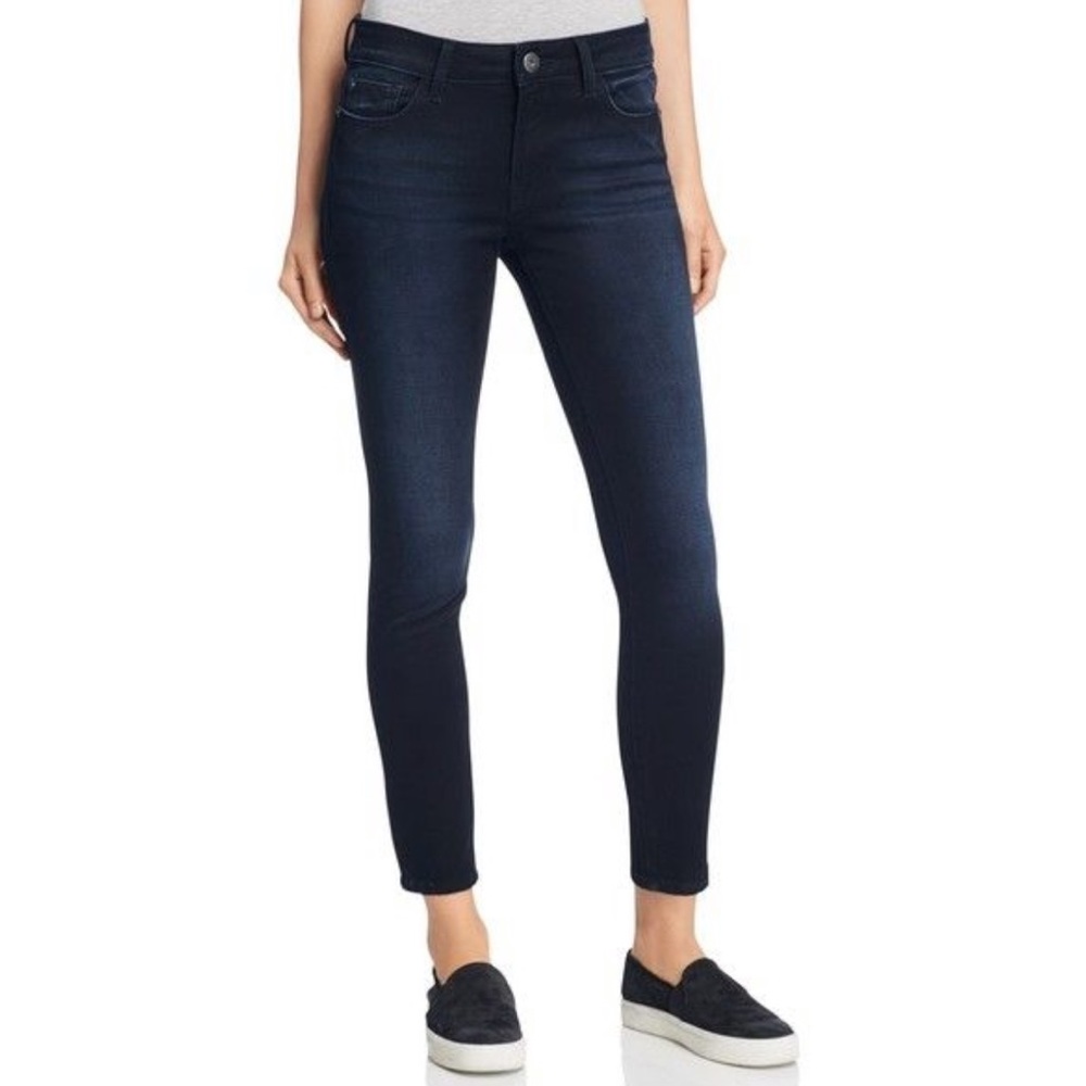 DL1961 Margaux Instasculpt Ankle Dark Wash Skinny Jeans